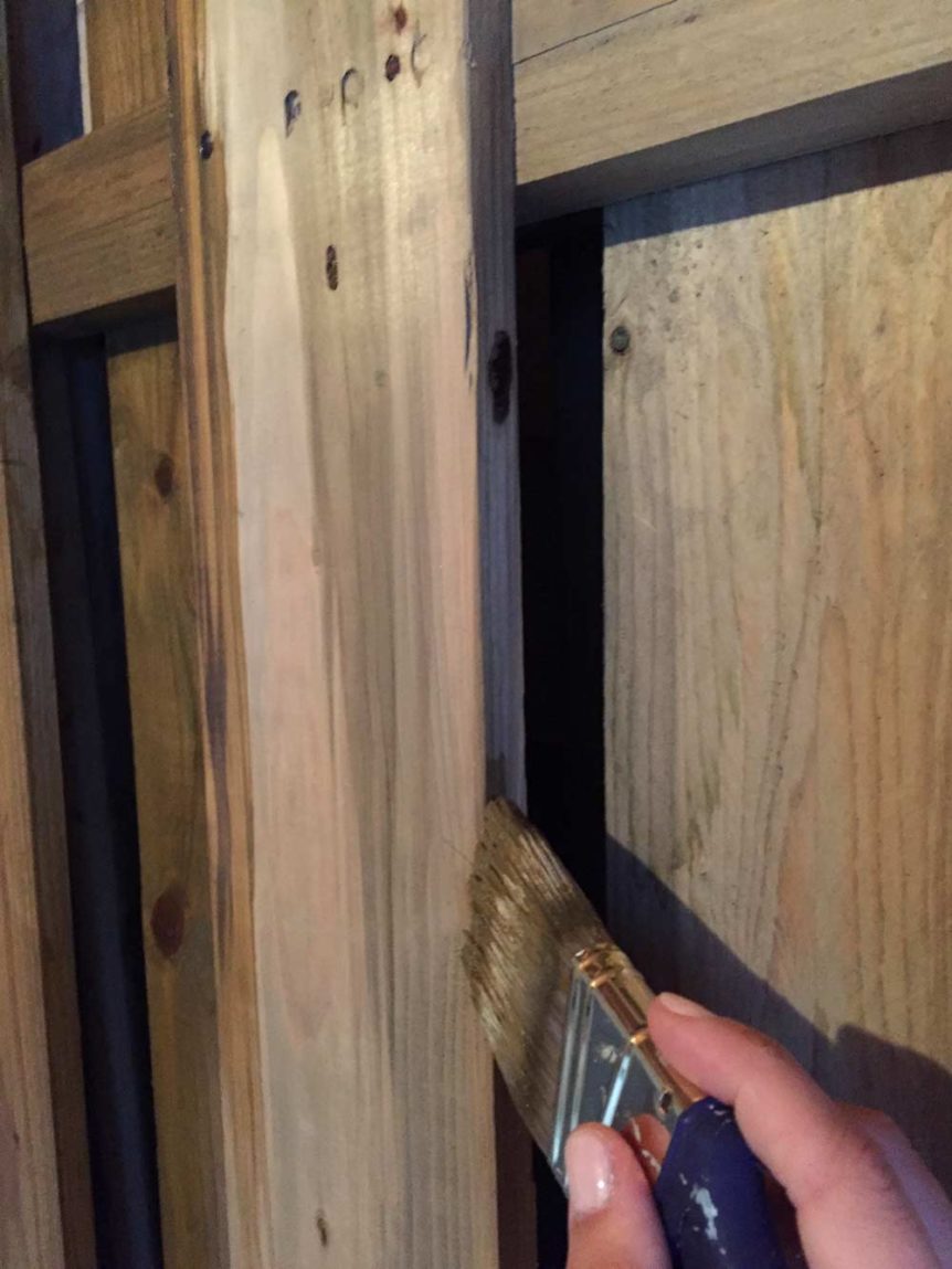 The Fence Saga Part 2 Staining And Then We Tried