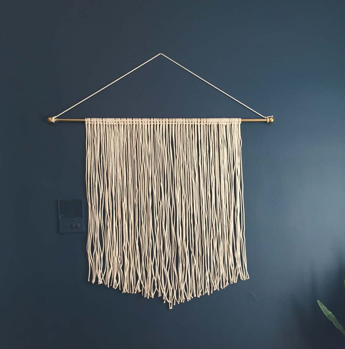 Quick DIY Rope Wall Art And Then We Tried