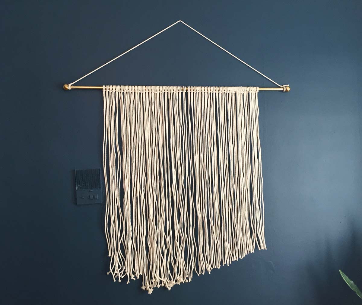 Quick DIY Rope Wall Art And Then We Tried