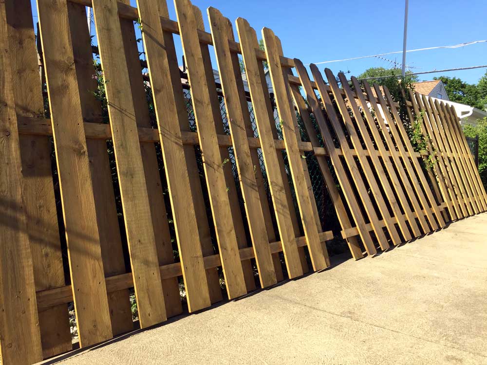Shadowbox Fence Panels