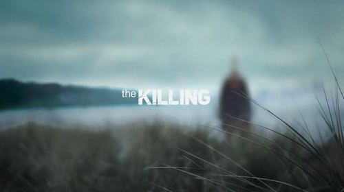 the killing title card