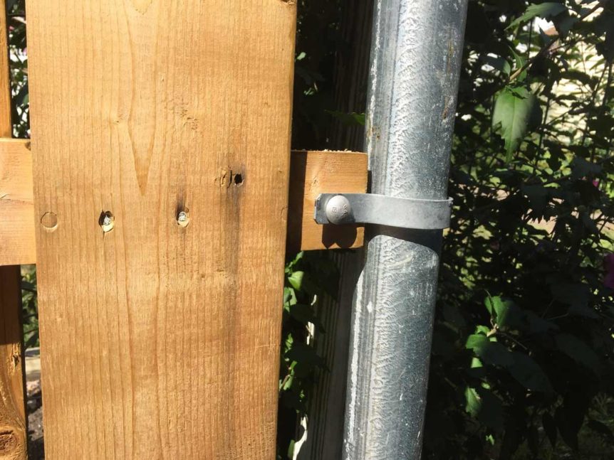 How to Convert a Chainlink Fence to a Wood Fence | And Then We Tried