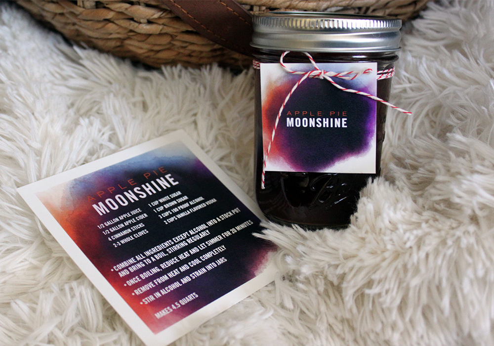 moonshine recipe card parabo