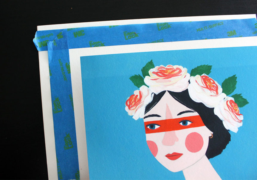 Easily and Inexpensively Frame Oddsized Art And Then We Tried