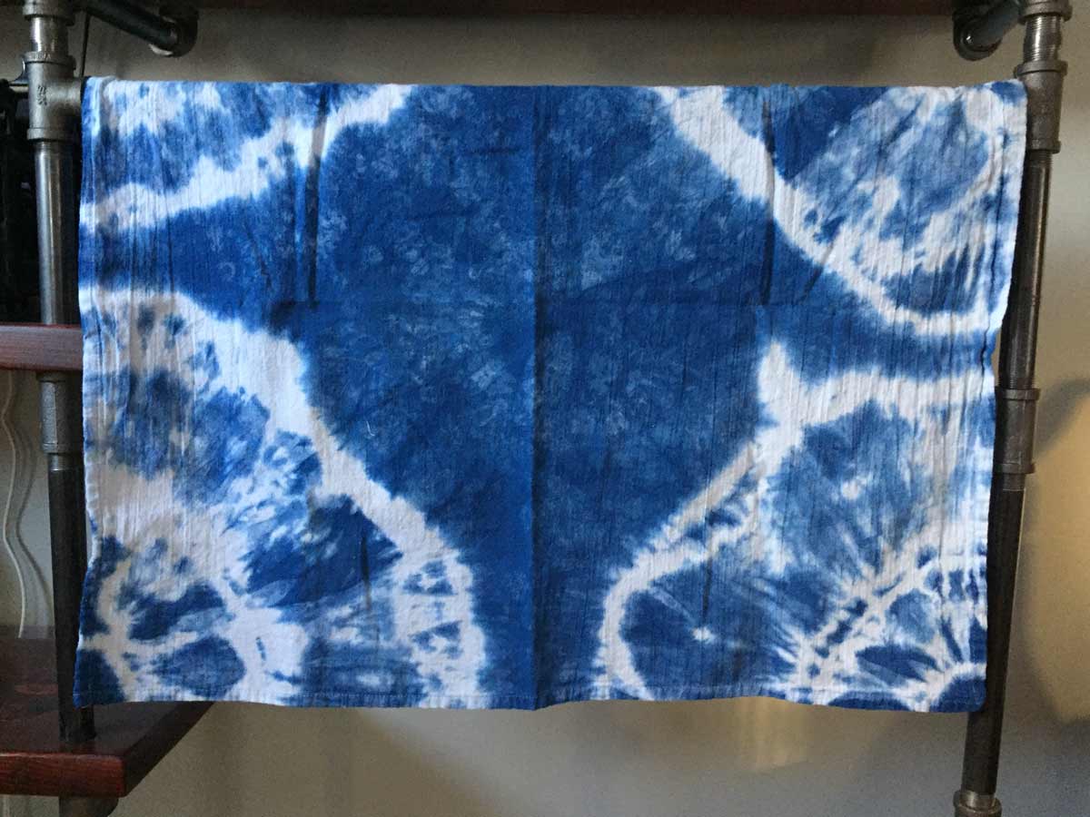Fabric Dying 101: Indigo Dye and Shibori Folding Patterns | And Then We ...
