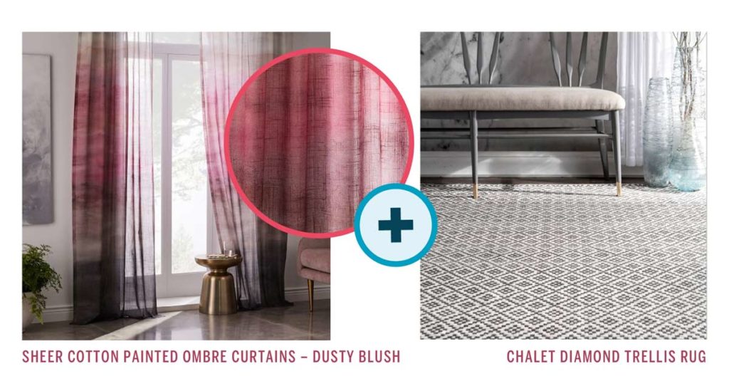 Perfect Pairs Rug and Curtain Pairings And Then We Tried