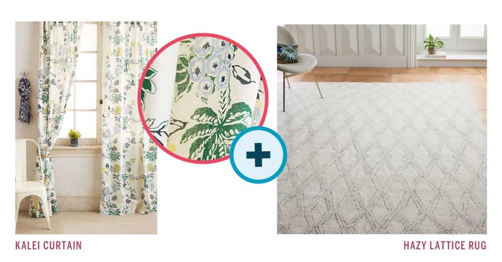 Perfect Pairs Rug and Curtain Pairings And Then We Tried