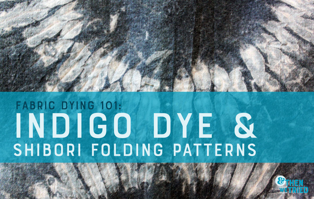 shibori folding patterns