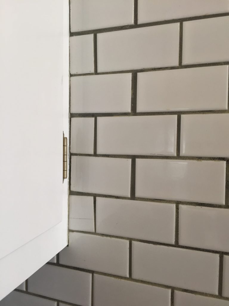 Tiling a Backsplash with Tile Mat A SimpleMat Review   And Then ...