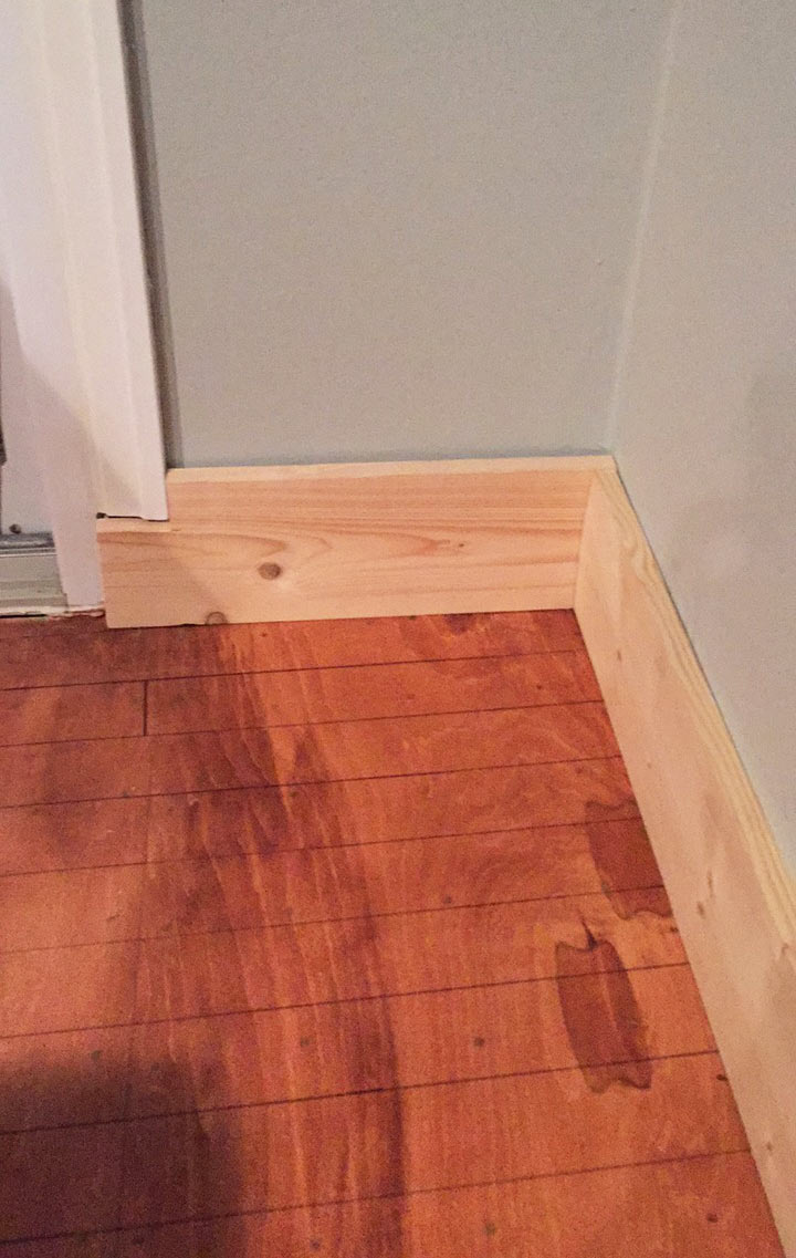 DIY Faux Hardwood Floors on Plywood Subfloor And Then We Tried